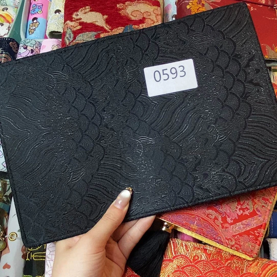 织绣A6活页带纸0593