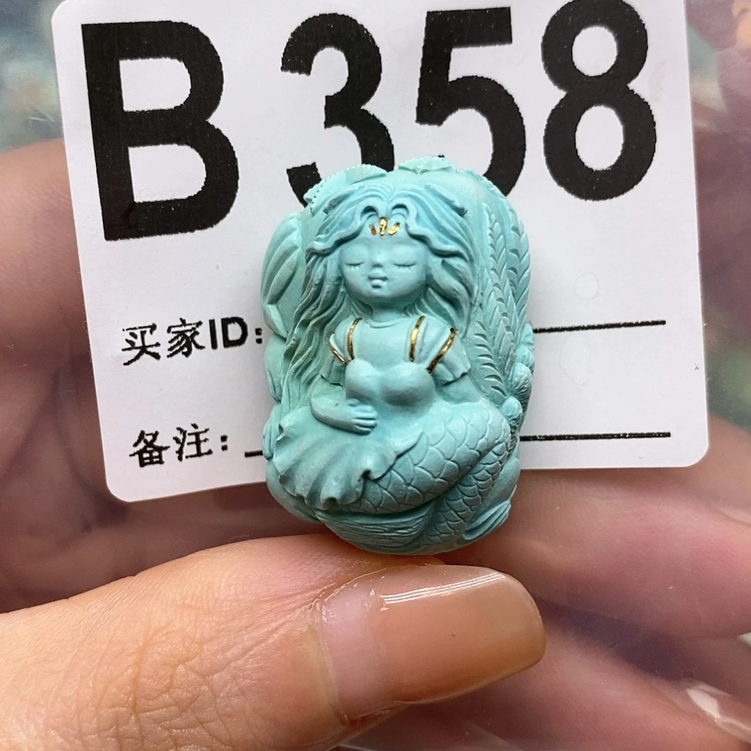 未镶嵌绿松石绿松石配饰定制