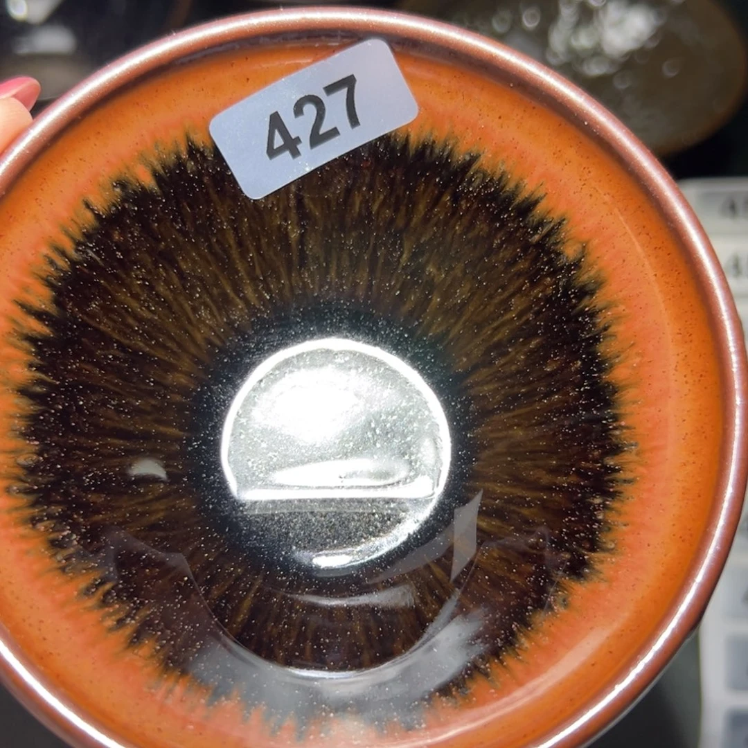 嬴***哥茶盏全手工原矿原釉建盏