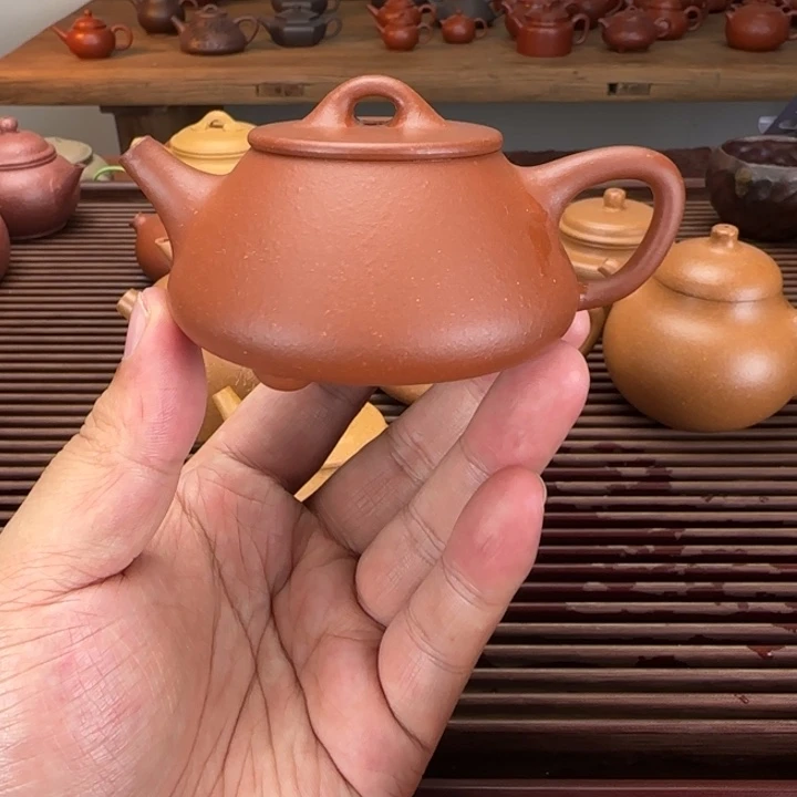 茶壶紫砂洚坡泥100cc半手