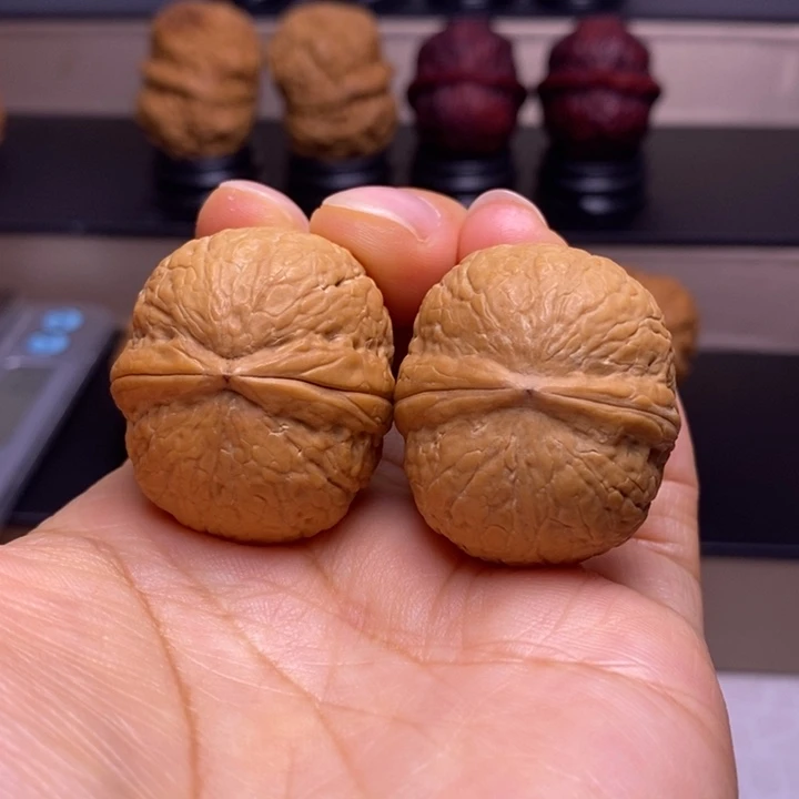 把件文玩核桃碧海龙珠33