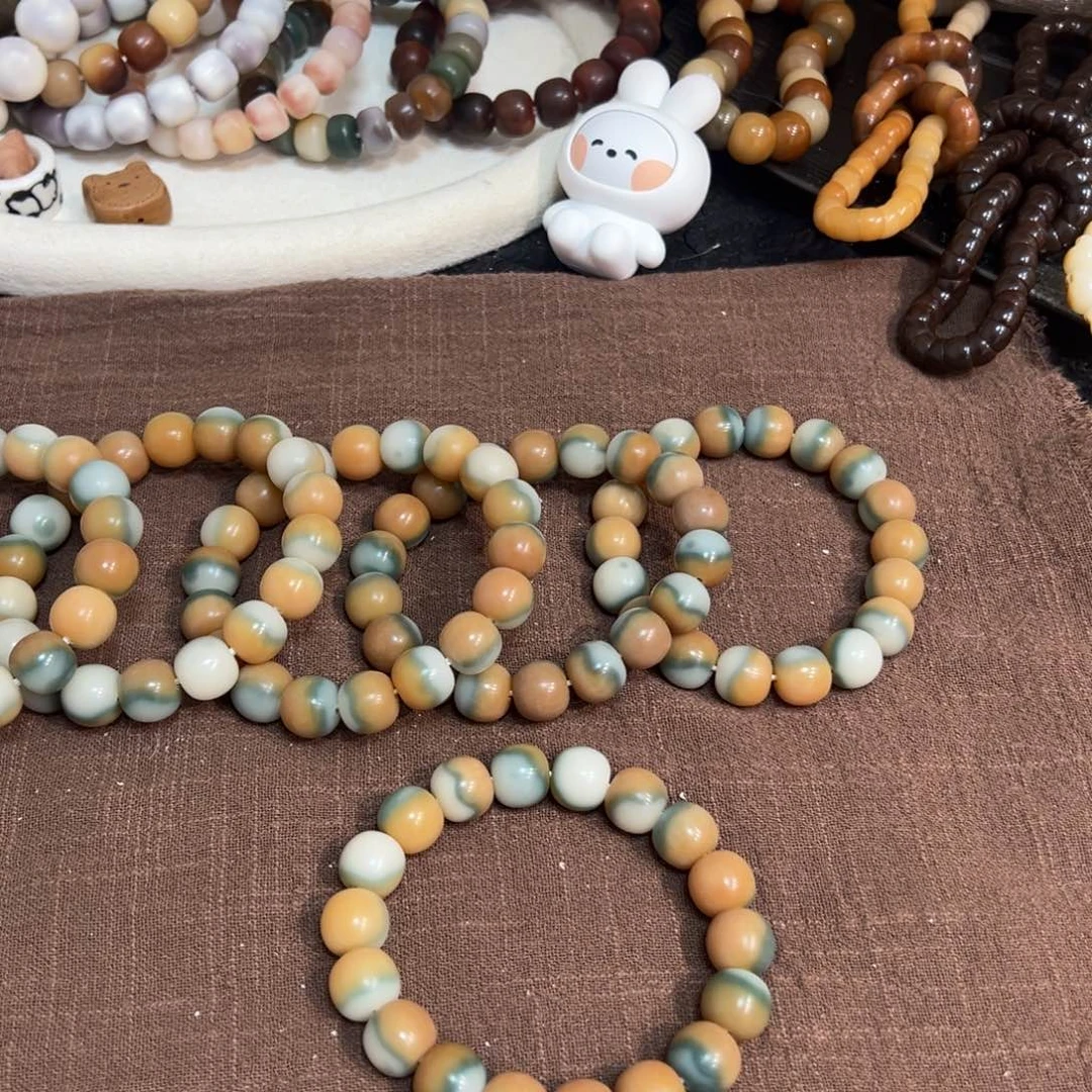 菩提根/象牙果吊坠炫彩小苹果卡14微瑕