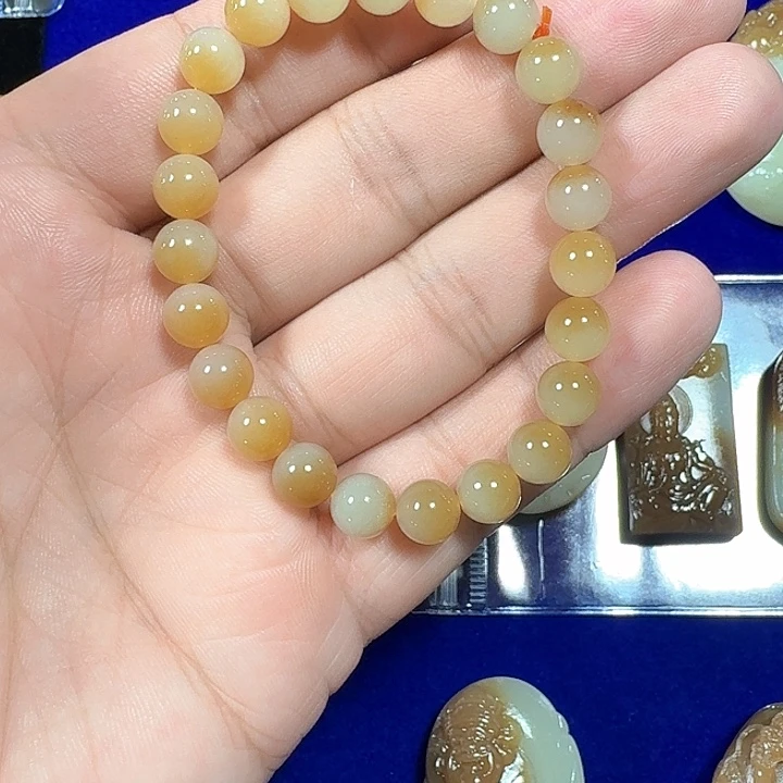 和田玉（糖玉）未镶嵌手串