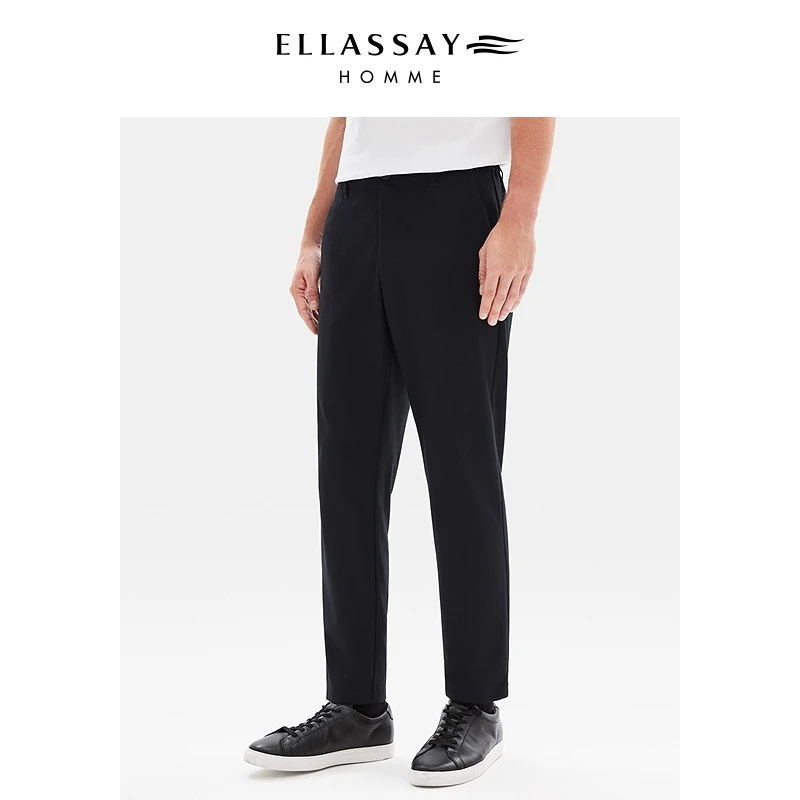 ELLASSAY歌力思男装Albini阿尔比尼顶奢面料长裤EME362K02000