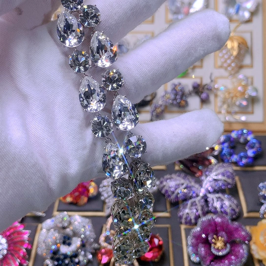 仿水晶铜合金施华洛水晶手链