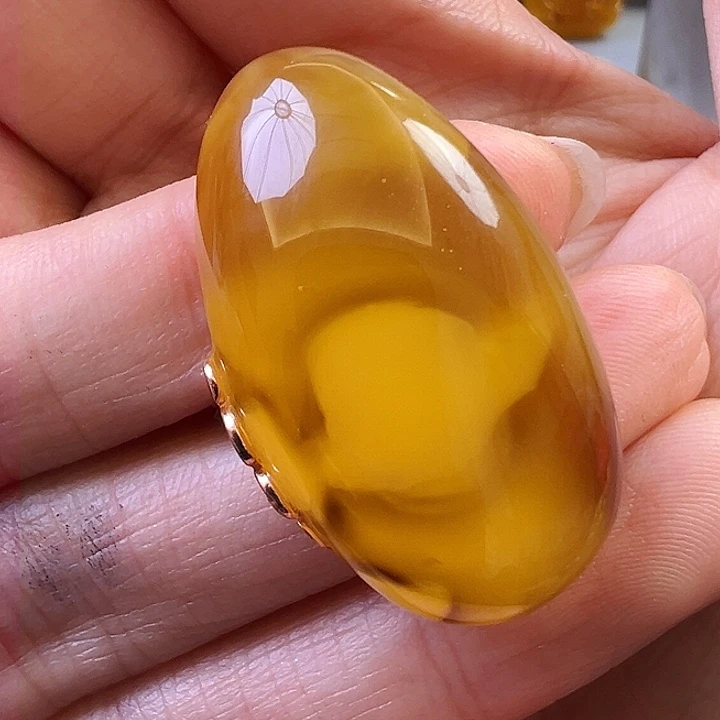 蜜蜡颈饰未镶嵌蜜蜡