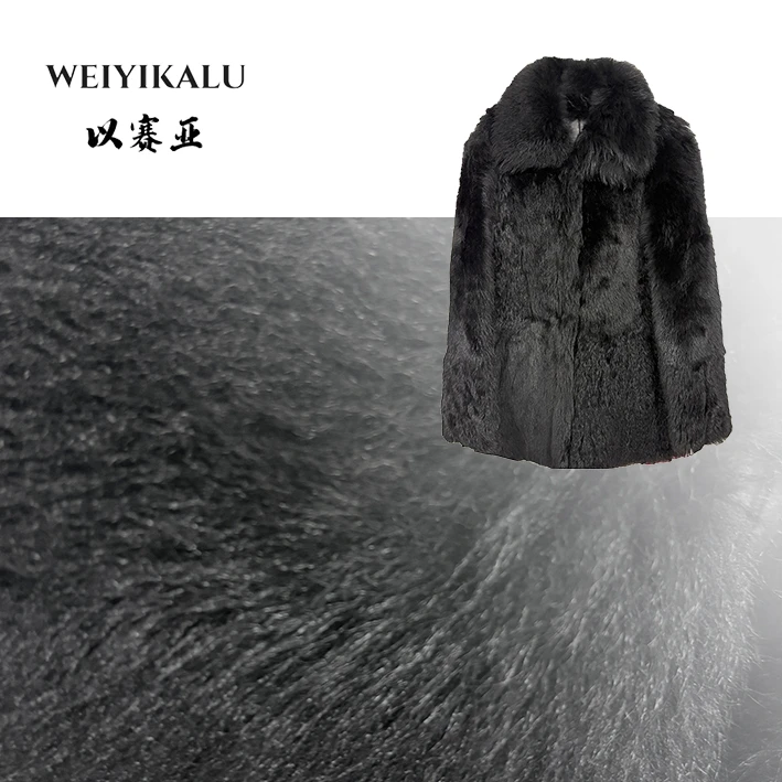 以赛亚 反季清仓 25年AT皮草方领直毛系托斯卡纳皮毛一体女 68890
