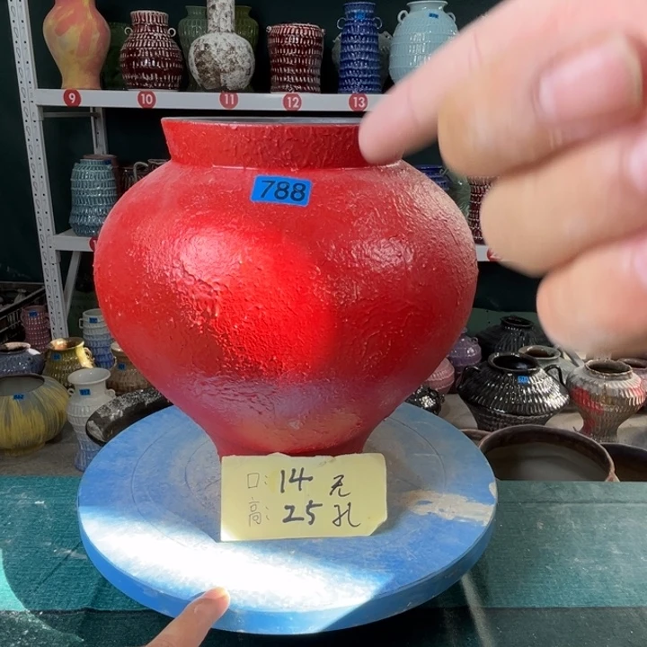景德镇陶瓷花盆花器788