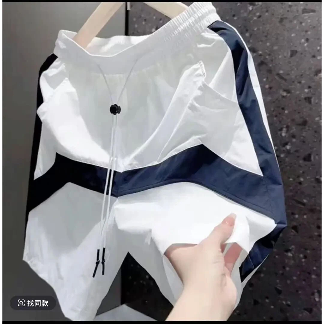 新款夏季短裤男士时尚宽松五分裤百搭运动休闲裤速干潮流新品沙滩