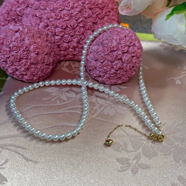 【玉涵珠宝】18K天然珍珠项链728