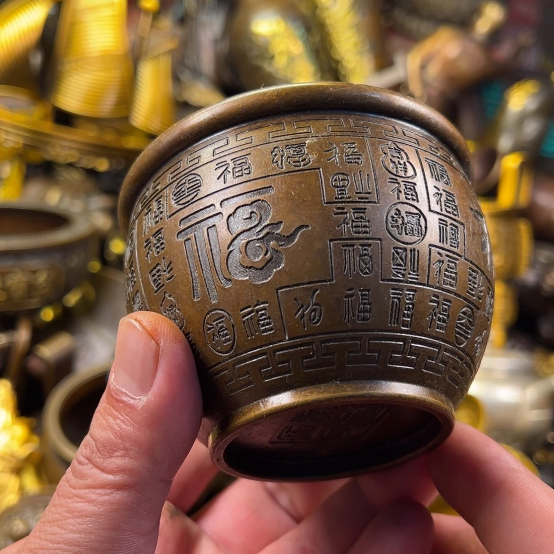 茶壶香炉铜器摆件