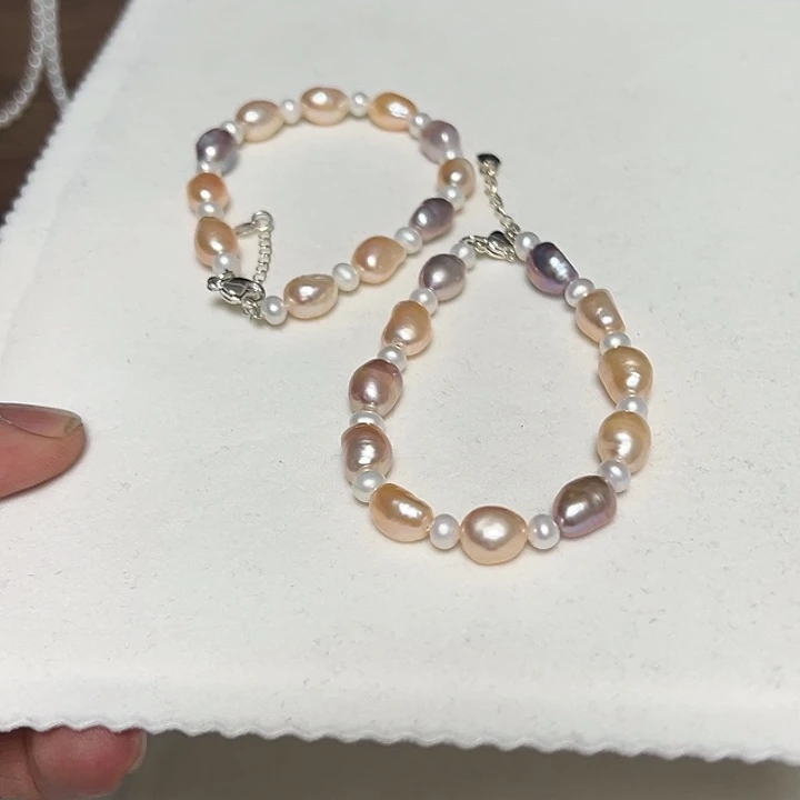 淡水珍珠钛钢手绳