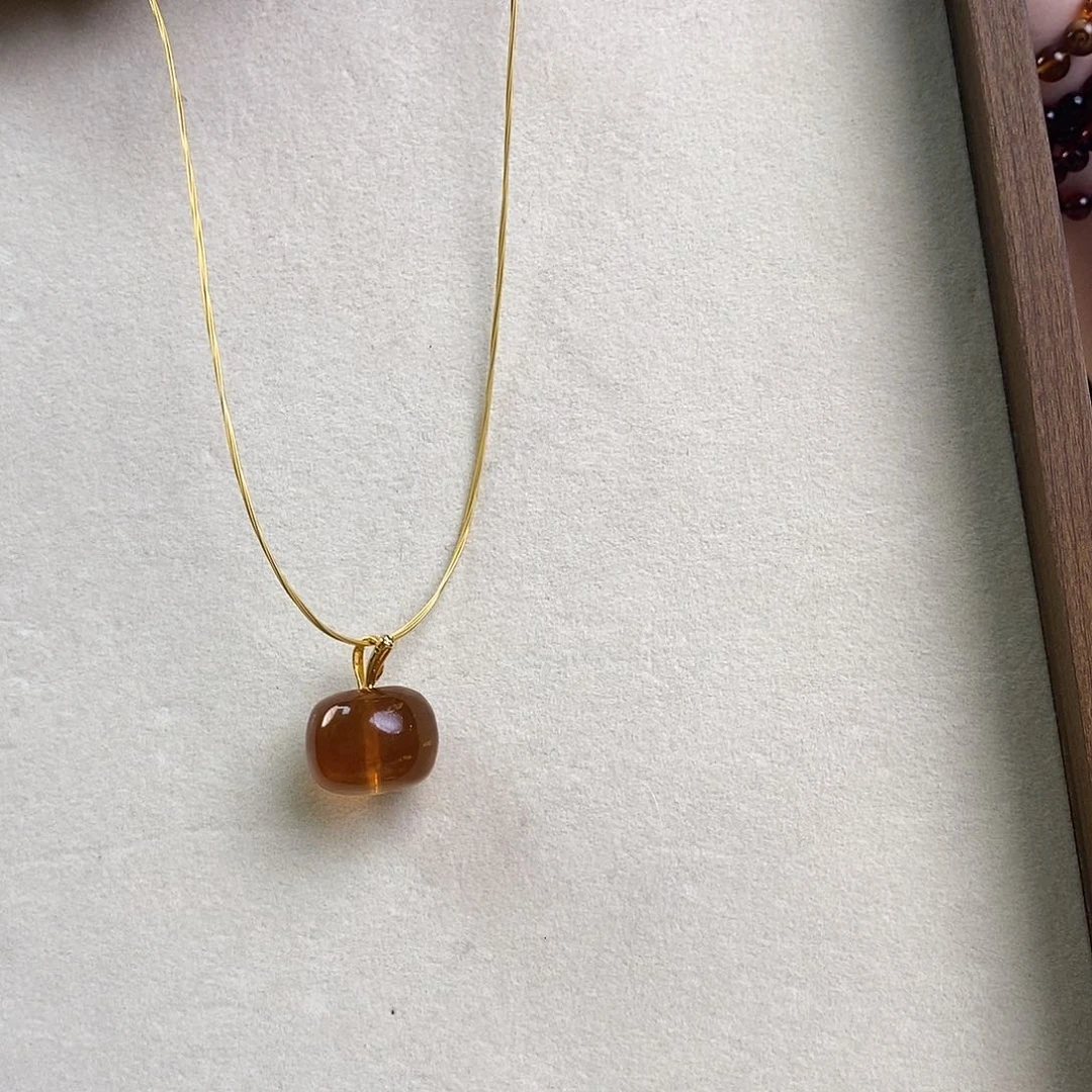 琥珀颈饰未镶嵌00000000