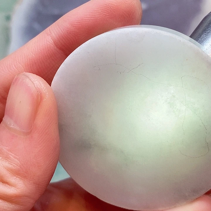 翡翠未镶嵌颈饰缅甸翡翠A货边角