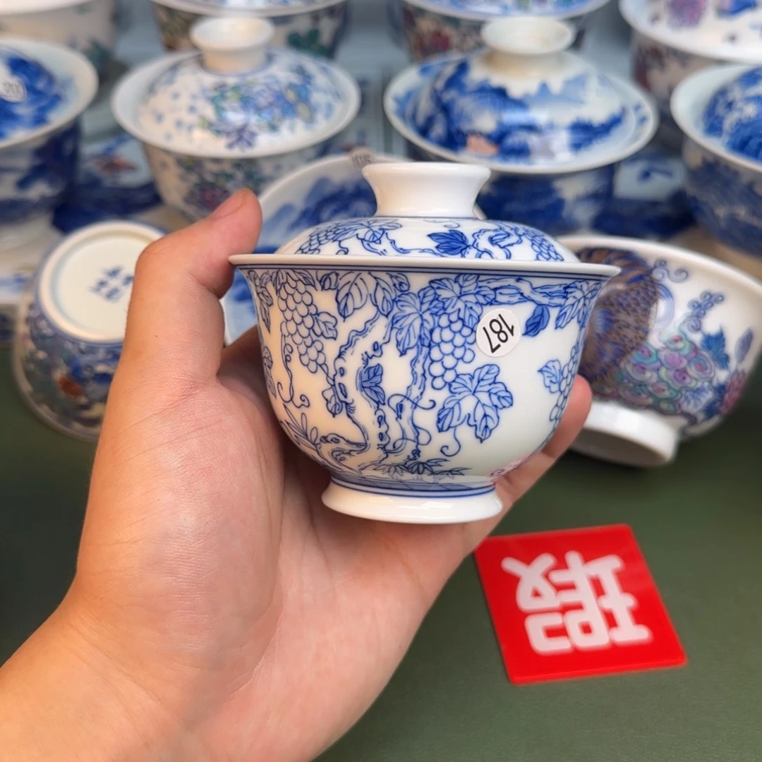 彦祖纯手工手绘茶具187