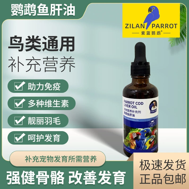 鹦鹉鱼油鸟用日常亮毛增肥金刚灰机凯克和尚小太阳牡丹健康拌食