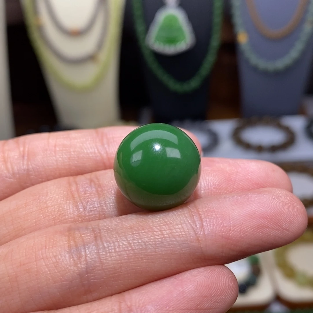 和田玉未镶嵌手串卡18