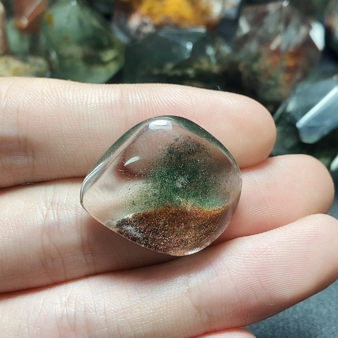 水晶颈饰未镶嵌不**心