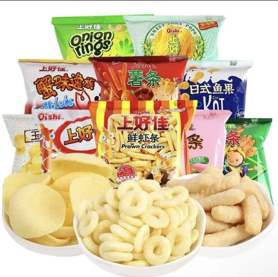 【个人单】上好佳童年怀旧网红休闲膨化零食对对碰小零食