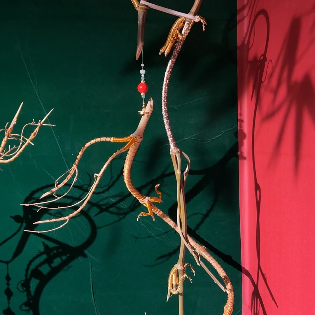 【双龙戏珠】全手工原创龙挂香