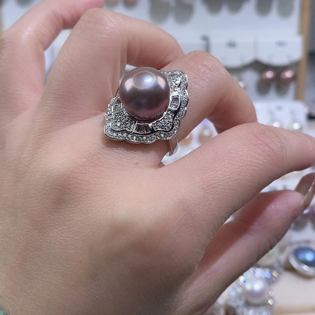 戒指未镶嵌淡水珍珠w12.5