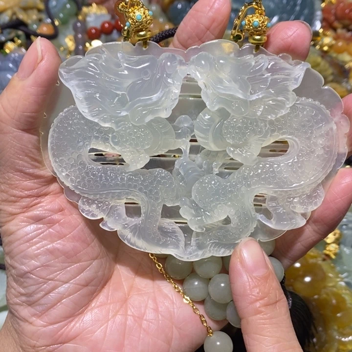 岫玉岫玉吊坠未镶嵌怡**静