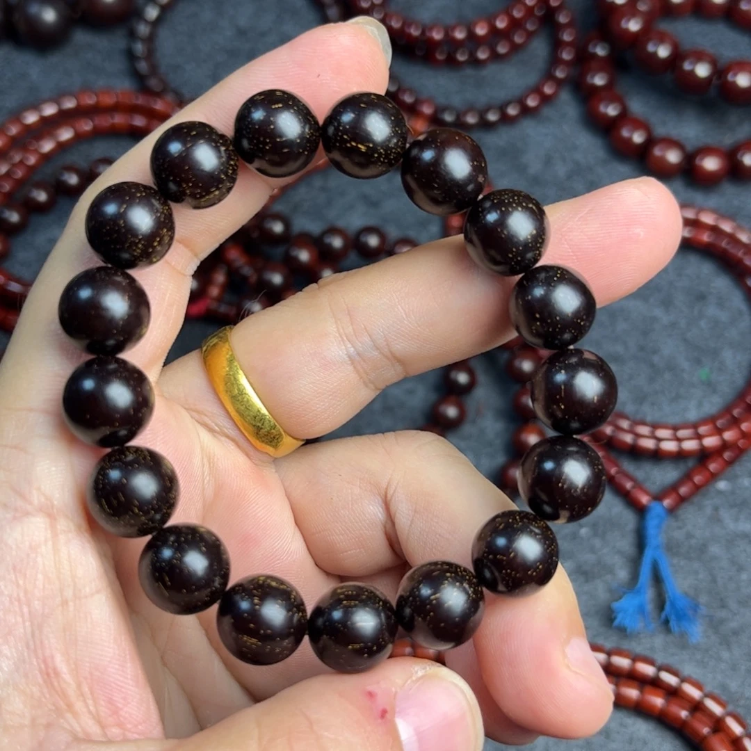 X***:小叶紫檀手串/手链12mm金星