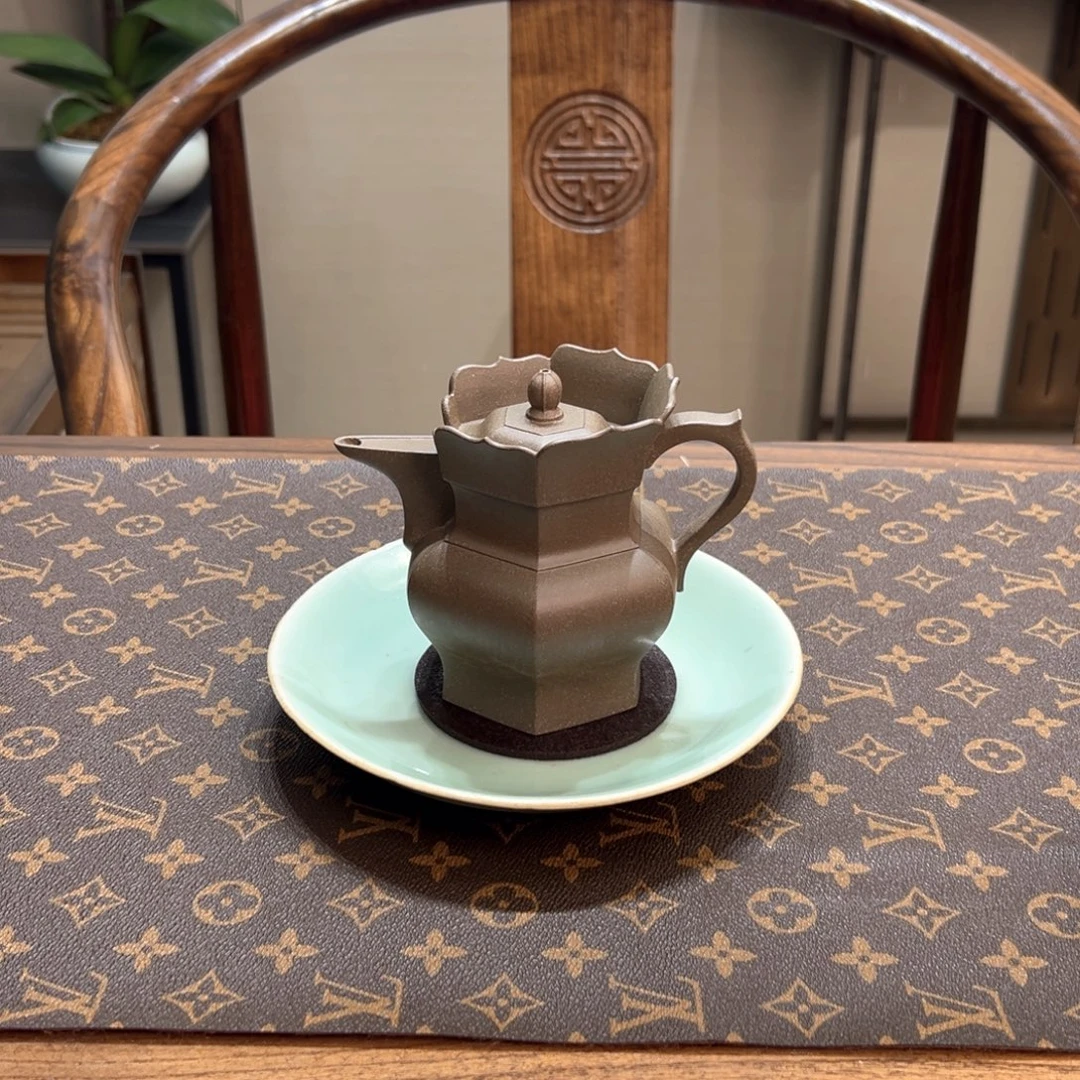 紫砂茶壶原矿泥料青段