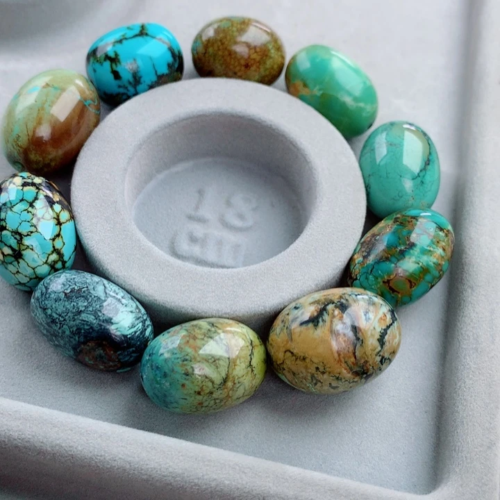 宝***～绿松石未镶嵌挂件