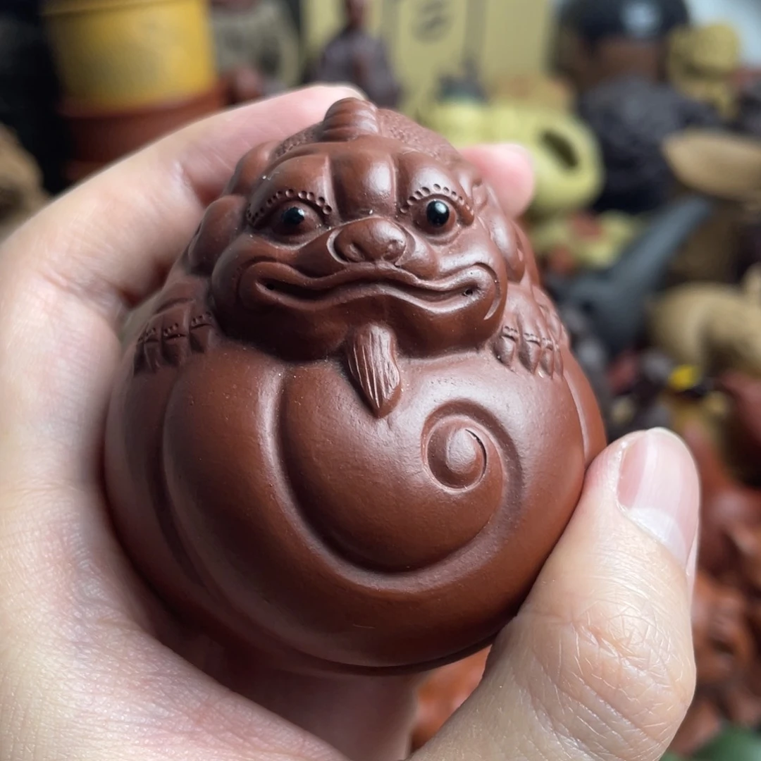 紫砂茶宠紫砂瑕疵