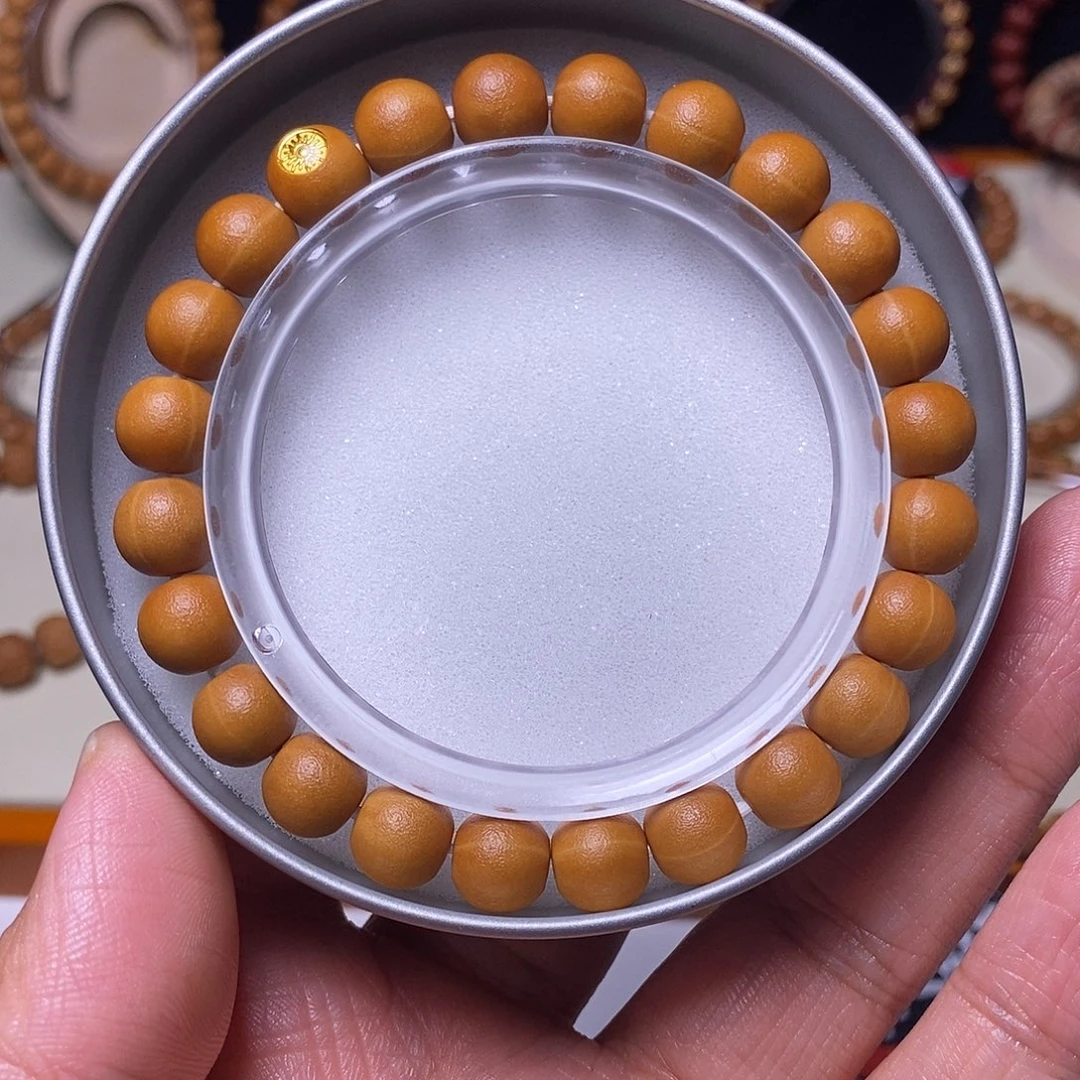 手串猴头核桃哑光橘皮圆满尺寸10左右全品