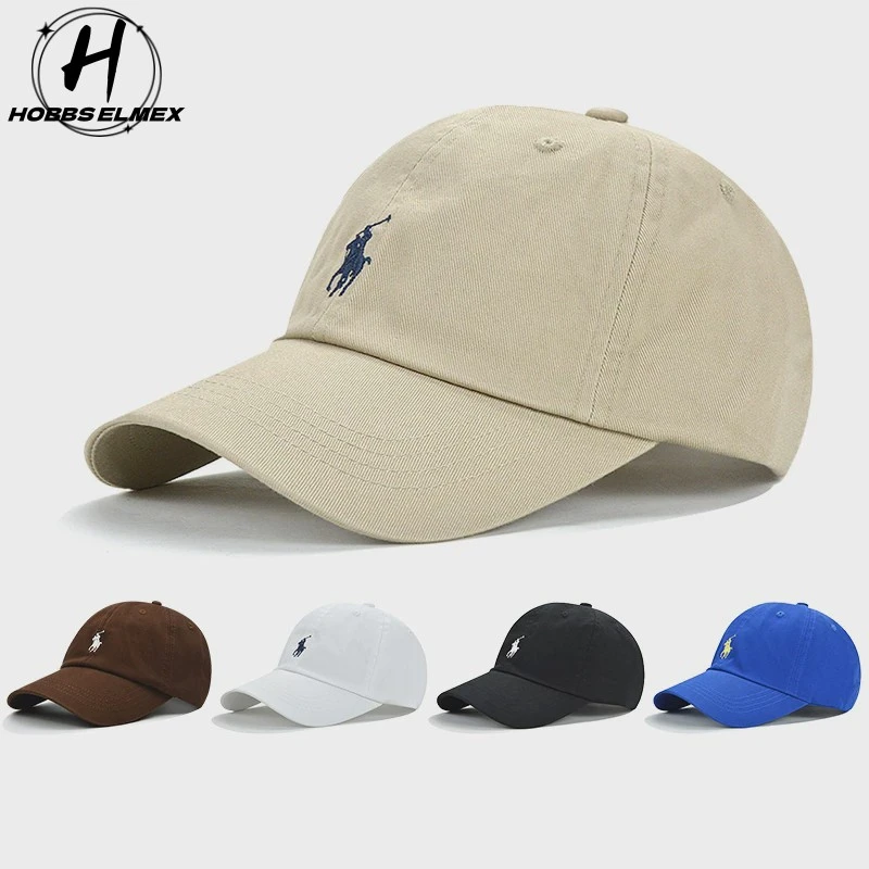 保罗鸭舌帽潮卡其色百搭遮阳防晒棒球帽大头围脸小美式帽子男女夏