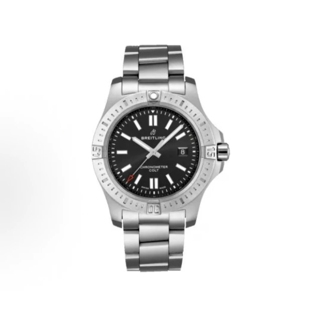 99新 BREITLING/百年灵 挑战者/A17388101B1A1/44mm/机械男腕表钢