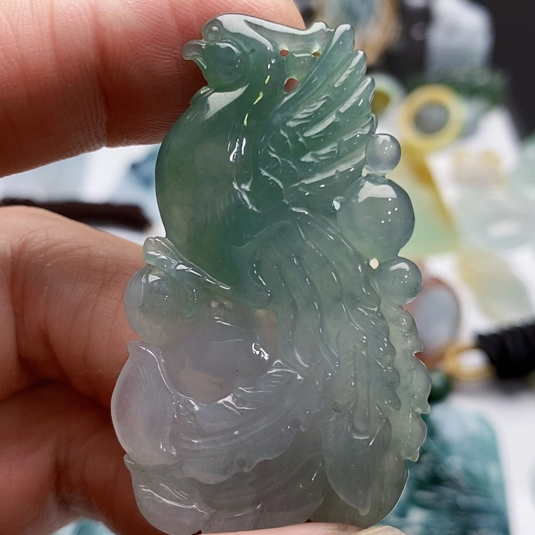 颈饰未镶嵌翡翠凤凰