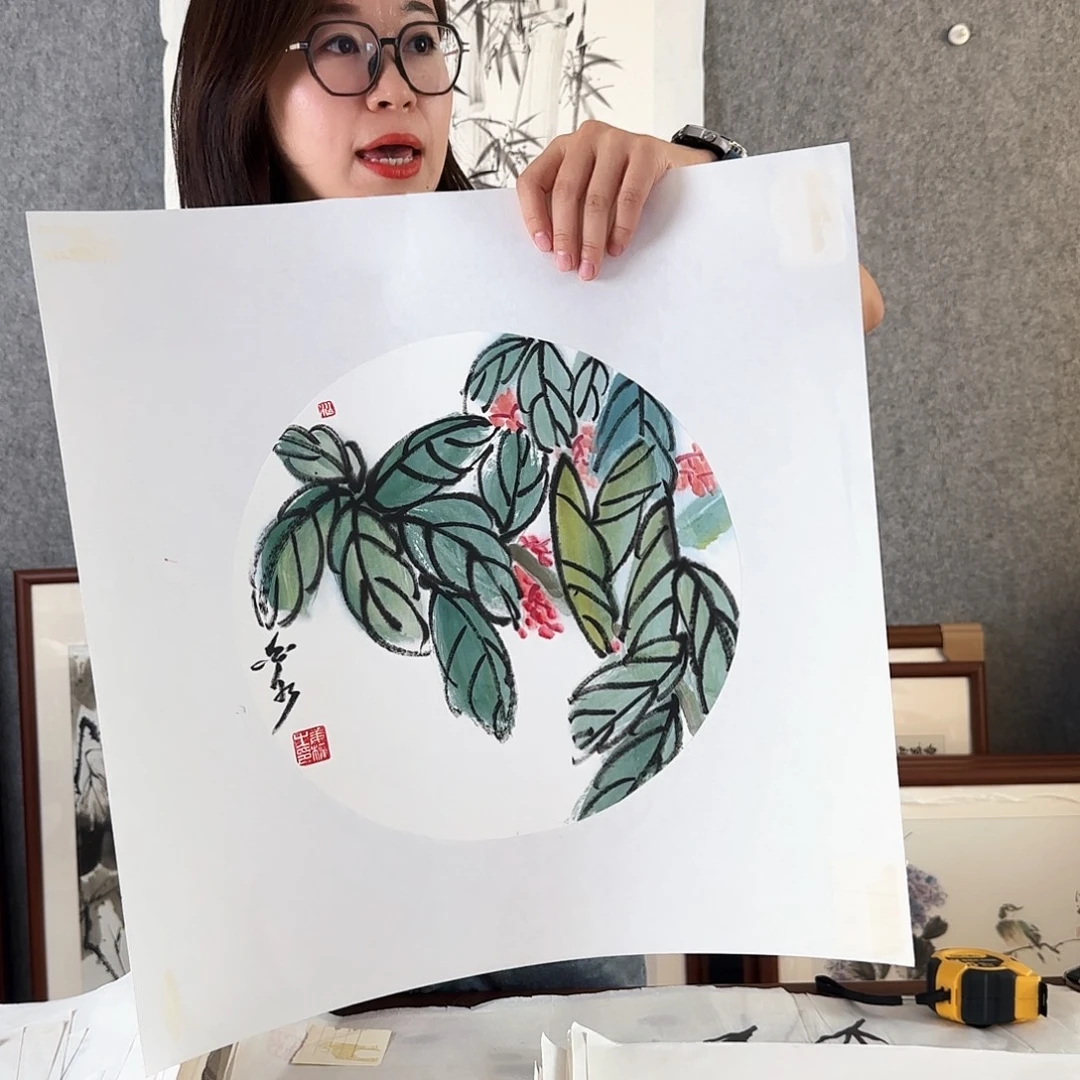 国画福利品 纯手绘
