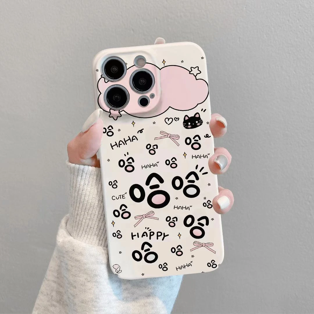 菲林软壳防摔哈哈蝴蝶结适用苹果17华为oppo小米15vivox200pro1加