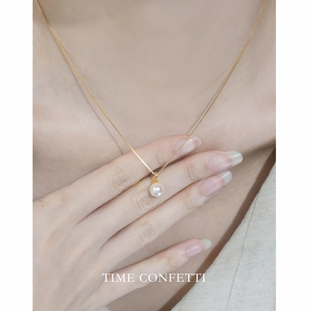 链子925银 镀K金【孙二娘】轻奢高级感简约ins冷淡风项链 TC 4693