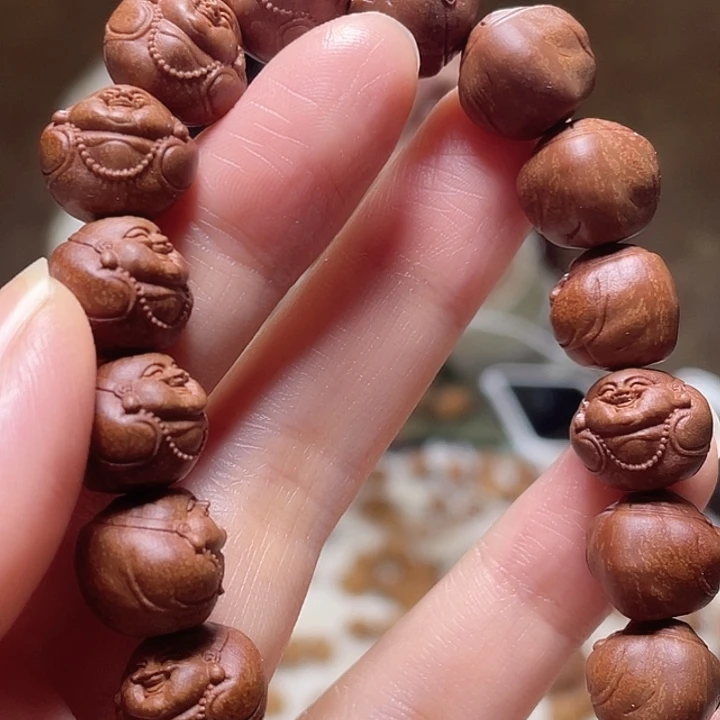 橄榄核吊坠龙纹桃核