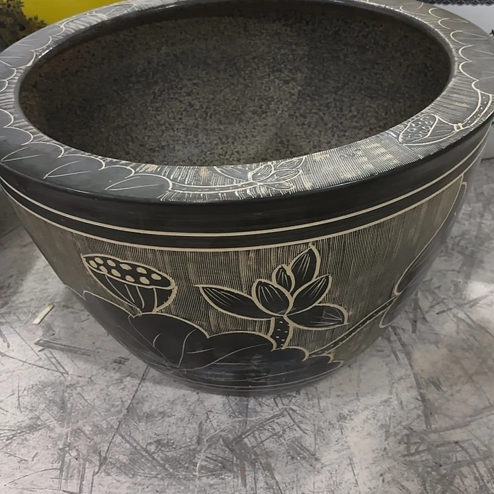 陶瓷陶瓷鱼缸微瑕53-32