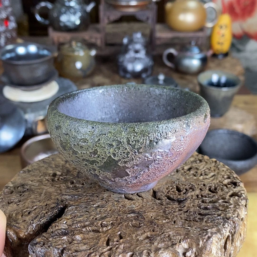 建水紫陶全手工纯柴烧茶器，00013