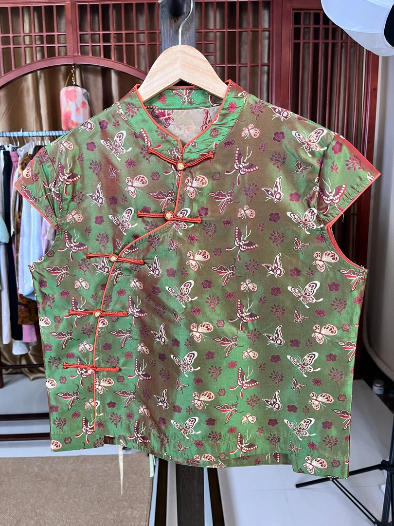 蜀锦中式小上衣.、衣服专用链接