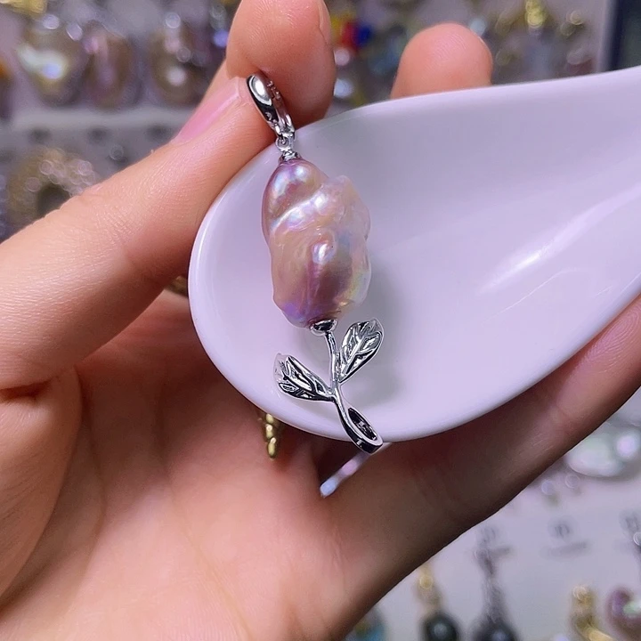 颈饰淡水珍珠合金68