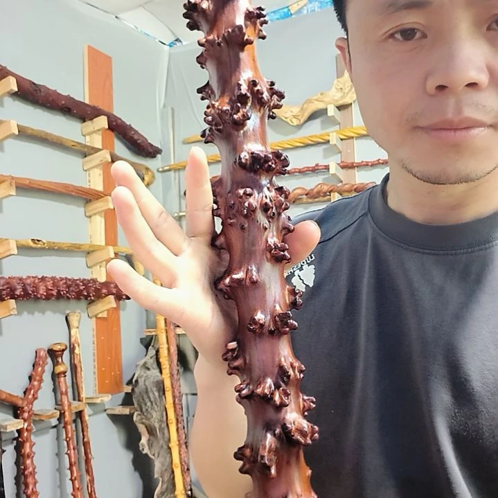 贵***破木檬子木车载棍有裂纹不退不换