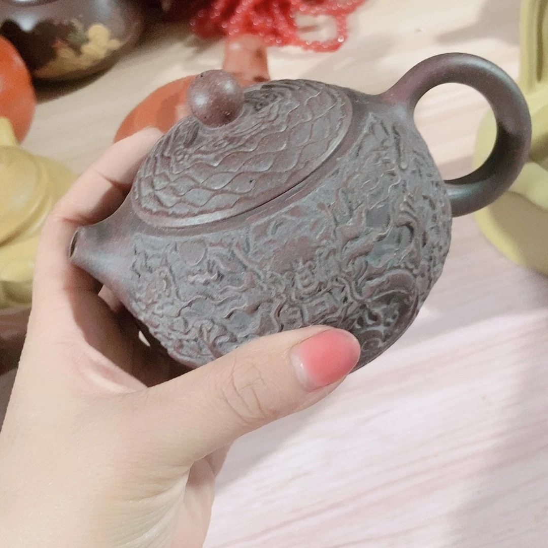 茶壶紫砂宜兴紫砂全手工制作