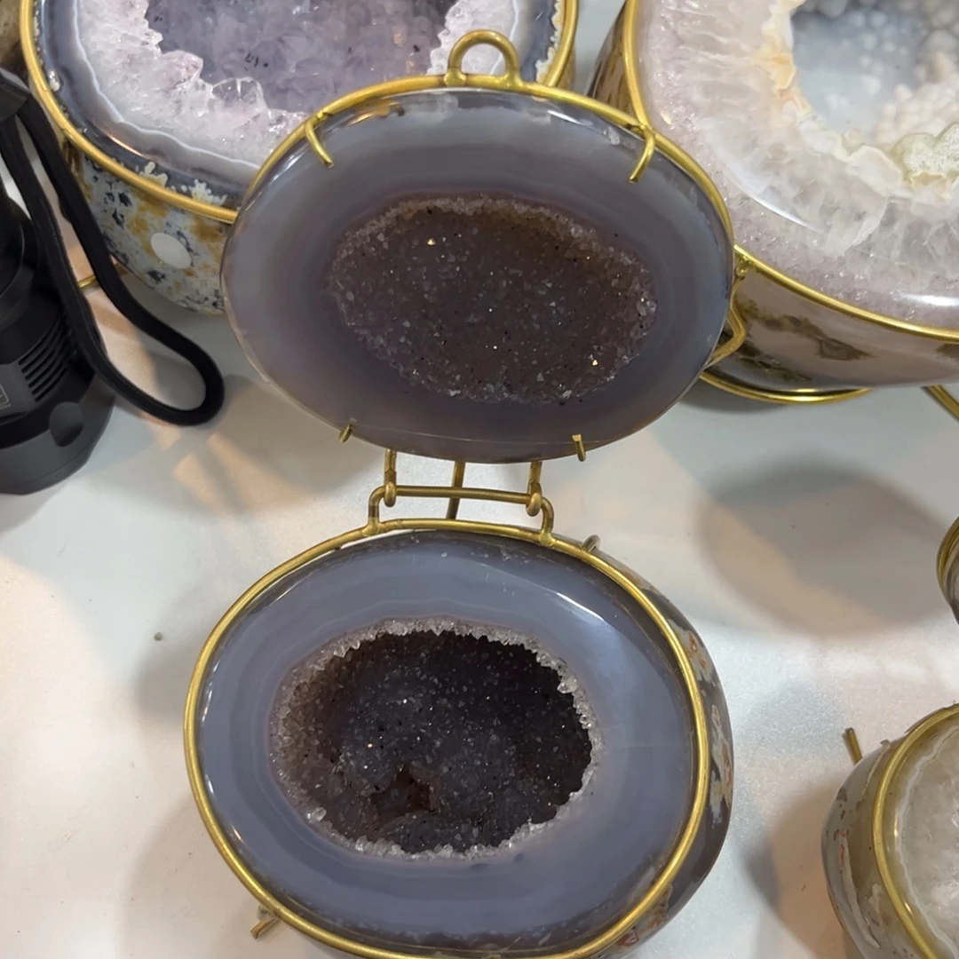 摆件紫晶未镶嵌水晶