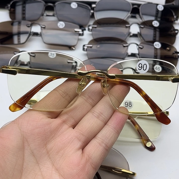 无框竹叶青方圆，90