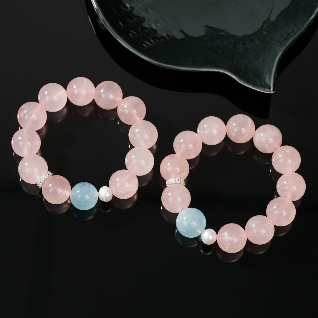 【云上叙】粉晶DIY单圈-多样性发一件-约16mm-V52703-M（甄选）