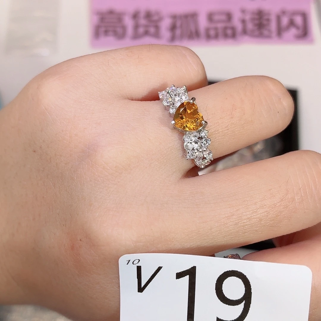 珠宝半成品水晶银S925镶嵌