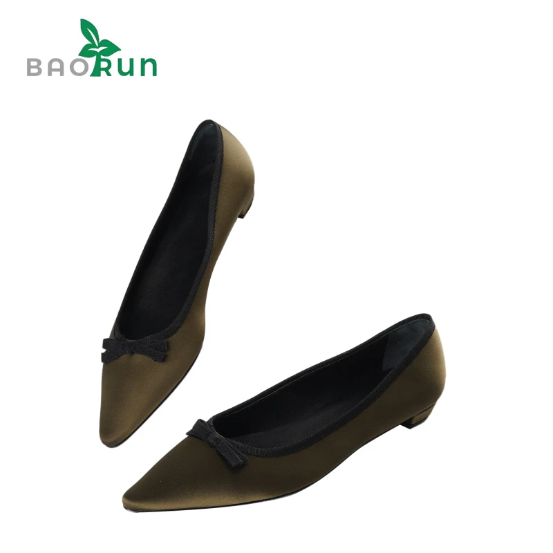 原创【真丝蝴蝶单鞋】真丝鞋面 亲肤羊皮内里 橡胶大底 跟高1.5cm