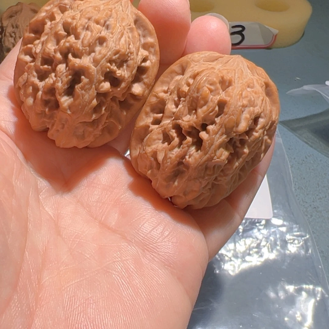 文玩核桃把件西北将军膀37.5